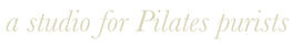 Authentic Pilates Stillwater, a studio for Pilates purists