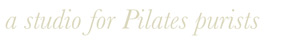 Authentic Pilates Stillwater - a studio for Pilates purists
